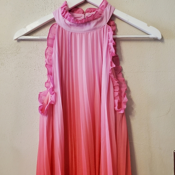 Paintcolors ombre maxi dress - pinks, purple - Picture 5 of 15